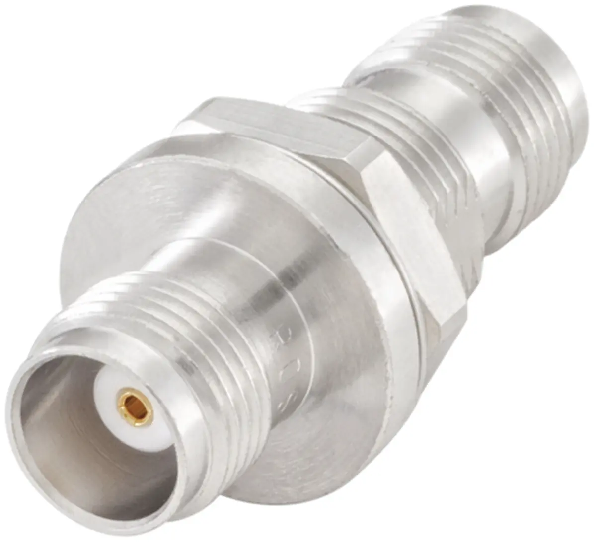 Produktfoto 1 von Rosenberger Adapter, 50 Ω, Gerade, 10 GHz Buchse Buchse Nennspannung