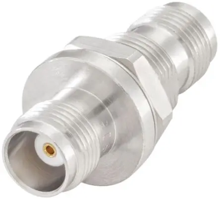 Produktfoto 1 von Rosenberger Adapter, 50 Ω, Gerade, 10GHz Buchse Buchse Nennspannung