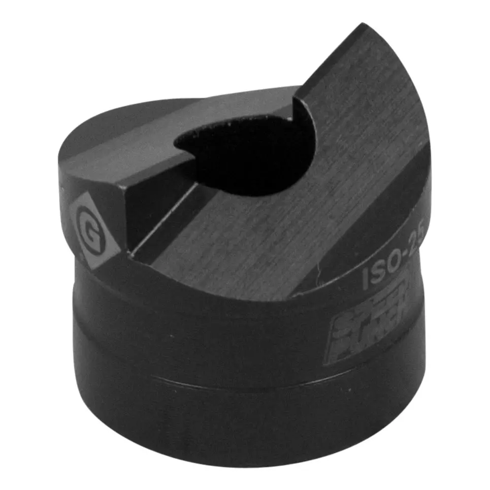 Produktfoto 1 von Greenlee Stempel- und Matrizensatz für Aluminium, Kunststoff, Weichstahl, 3.5 mm, 1, 25.4 mm