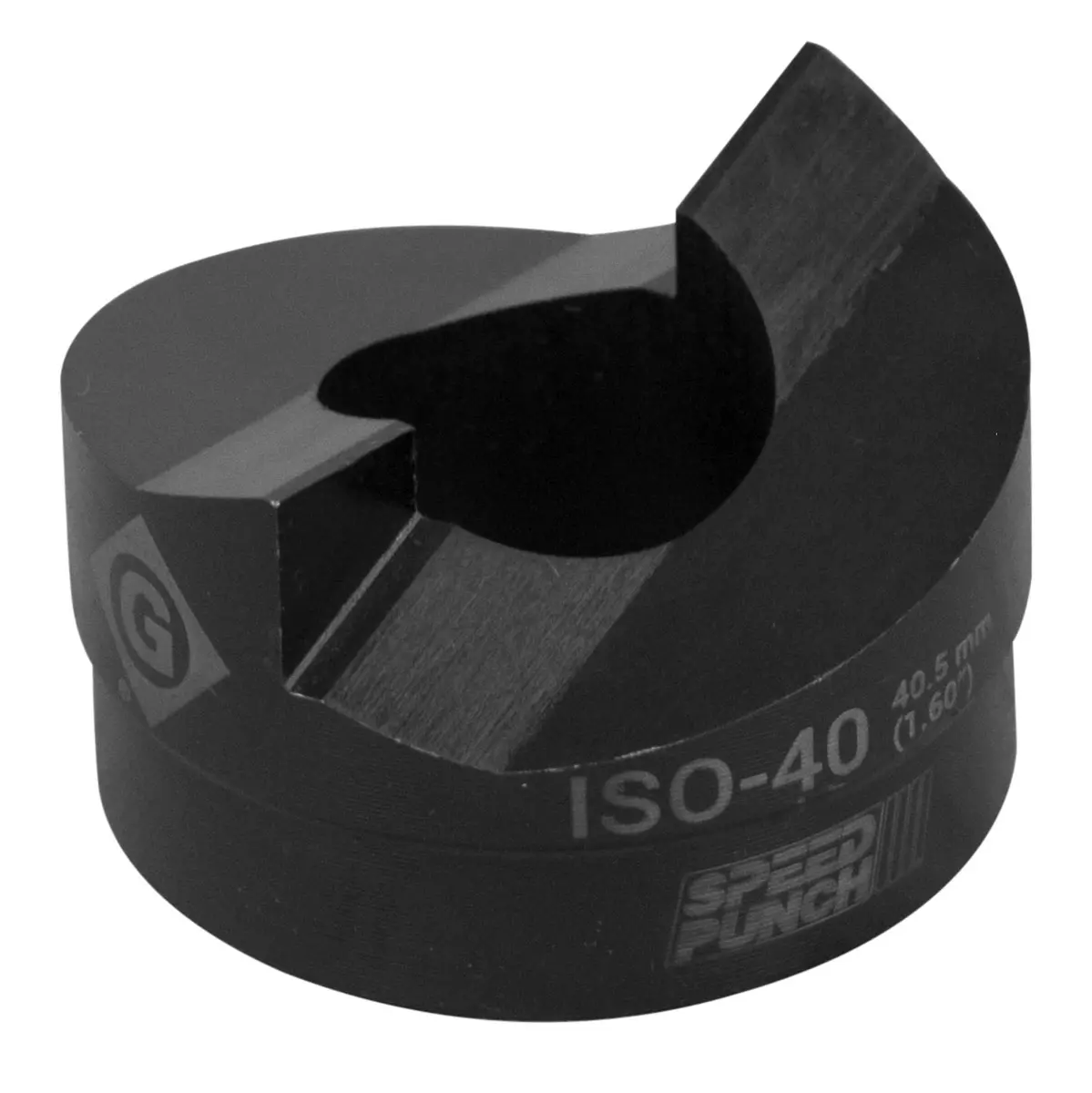 Produktfoto 1 von Greenlee Stempel- und Matrizensatz für Lochstanzen in Weichstahl, Kunststoff, Aluminium, 3.5 mm, 1, 40.5 mm