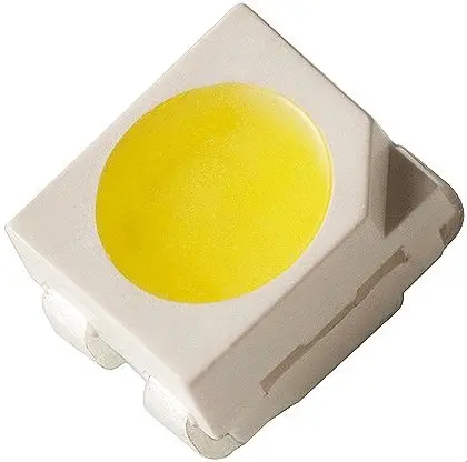 Produktfoto 1 von Cree LED Oberfläche LED Weiß 4.2 V, Cluster 1-LEDs, 120 °, 4-Pin PLCC 4
