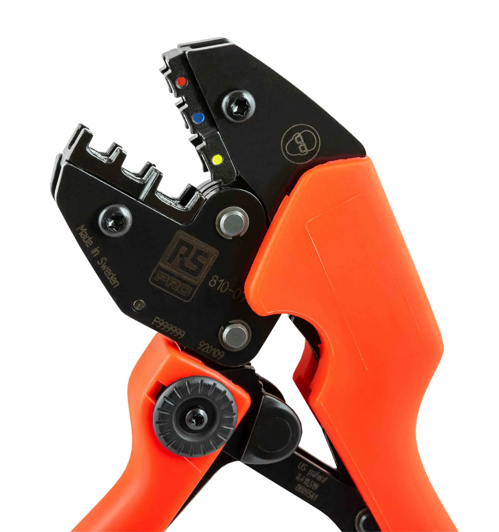 Produktfoto 1 von RS PRO KSA 0760 Crimp-Werkzeug für Isolierte Klemmen rot, blau, gelb, 256 mm