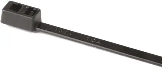 Produktfoto 1 von HellermannTyton T50RDH Nylon 6.6 Kabelbinder Innen gezackt Schwarz 4.7 mm x 210 mm