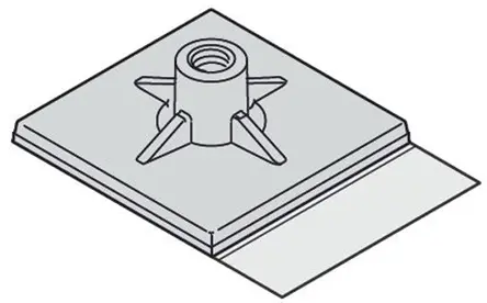 Produktfoto 1 von nVent SCHROFF Interscale M Platinenhalter, Kunststoff, M4