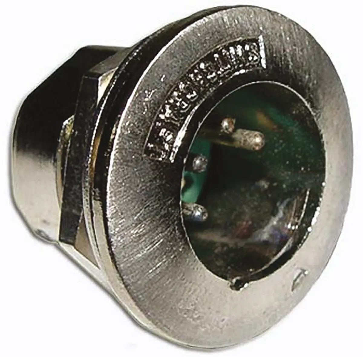 Produktfoto 1 von Switchcraft Gerade 4-polig Panel Stecker Silber Silber XLR-Steckverbinder, 500 V