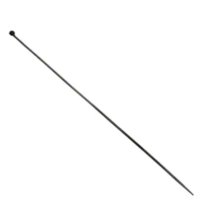Produktfoto 1 von RS PRO RZR Nylon 6.6 Kabelbinder Nicht lösbar Schwarz 8mm x 450 mm
