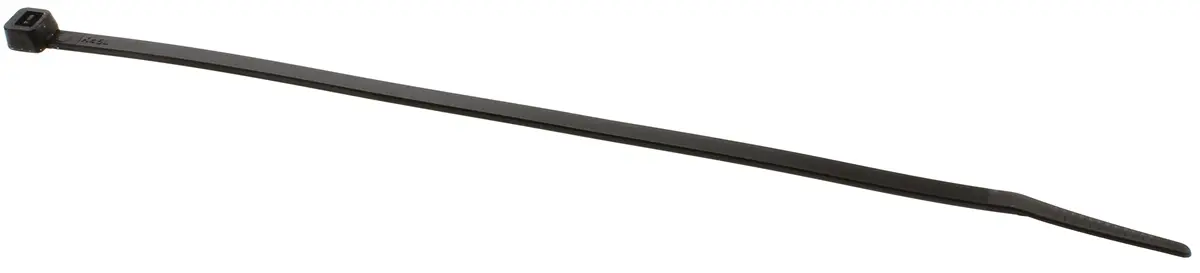 Produktfoto 1 von RS PRO Nylon 6.6 Kabelbinder Wärmestabilisiert Schwarz 12.7 mm x 550 mm