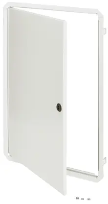 Produktfoto 1 von Fibox Schrank Serie ARCA 7050 Gehäusetür Typ Einzeltür Abschließbar B. 29mm H. 649 mm 449 mm L. 449 mm Stahl