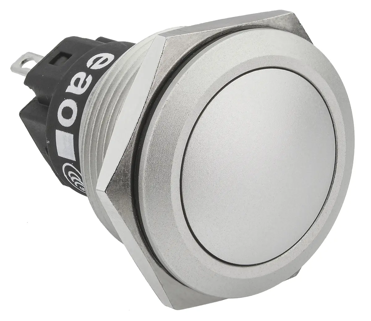 Produktfoto 1 von EAO 82 Druckschalter Tastend Panel Ø 22 mm, 1-poliger Umschalter / 1A 24 V dc 250 V ac, IP65, IP67