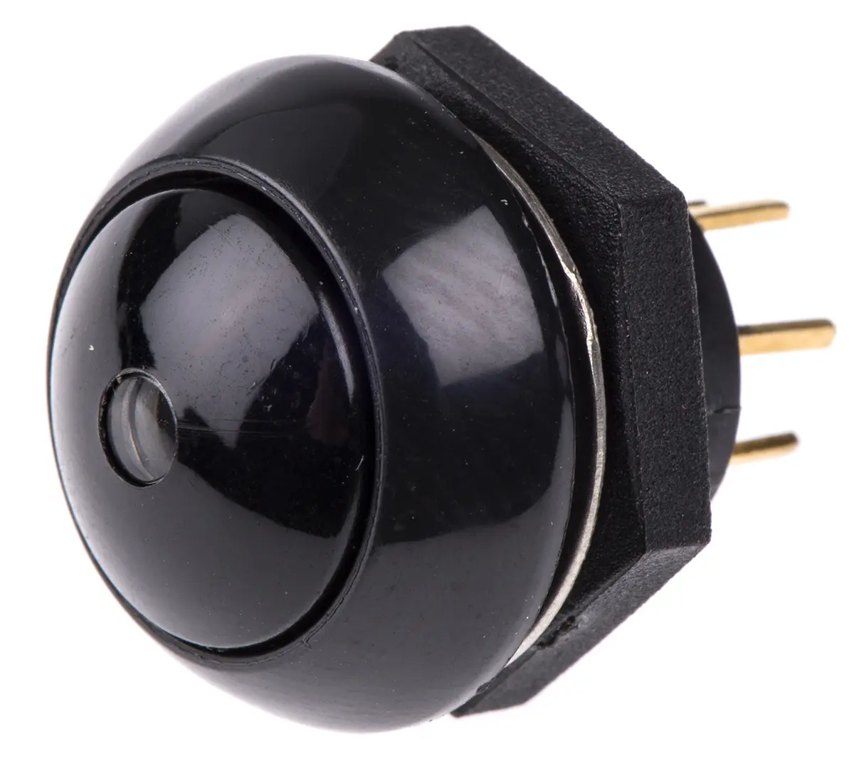 Produktfoto 1 von Otto P9 Druckschalter Grün Beleuchtet Tastend Panel, 1-poliger Umschalter / 5 A 28 V dc 115 V ac, IP68S