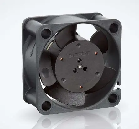 Produktfoto 1 von ebm-papst 400 Axiallüfter, Hülse, 12V dc / 1 W 70 mA, 6000 U/min, 10 m³/h IP20 40 mm 40mm 20 mm