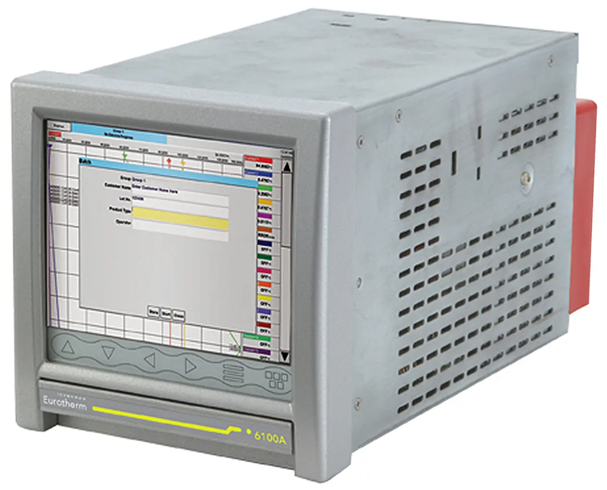 Produktfoto 1 von Eurotherm 6100A 18 Papierlos Kurvenschreiber Thermoelement
