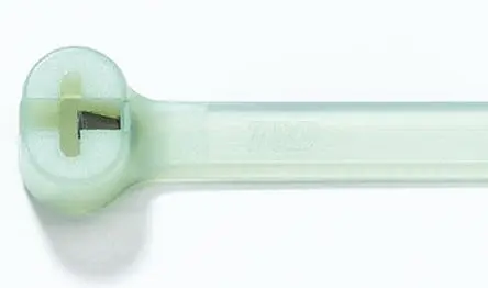 Produktfoto 1 von Thomas & Betts Ty-Rap Nylon 6.6 Kabelbinder Nicht lösbar Grün 2.29mm x 203.2 mm