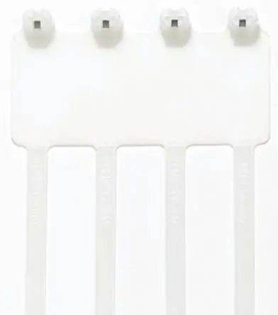 Produktfoto 1 von Thomas & Betts Ty-Rap Nylon 6.6 Kabelbinder Nicht lösbar Natur 4.83mm x 184.15 mm