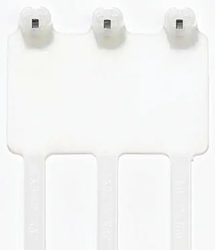 Produktfoto 1 von Thomas & Betts Ty-Rap Nylon 6.6 Kabelbinder Nicht lösbar Natur 4.83 mm x 184.15 mm