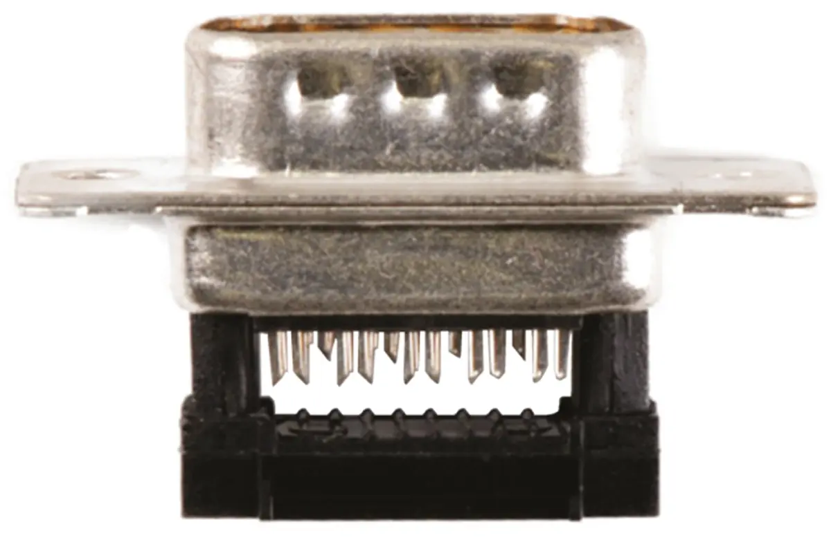 Produktfoto 1 von FCT from Molex F D-Sub-Steckverbinder Gerade, 9-polig 1.27 mm Raster, Kabel Stecker/Buchse