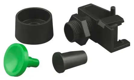 Produktfoto 1 von ZF Mikroschalter-Drucktasten-Kit Taste für D4-Miniaturschalter, Grün