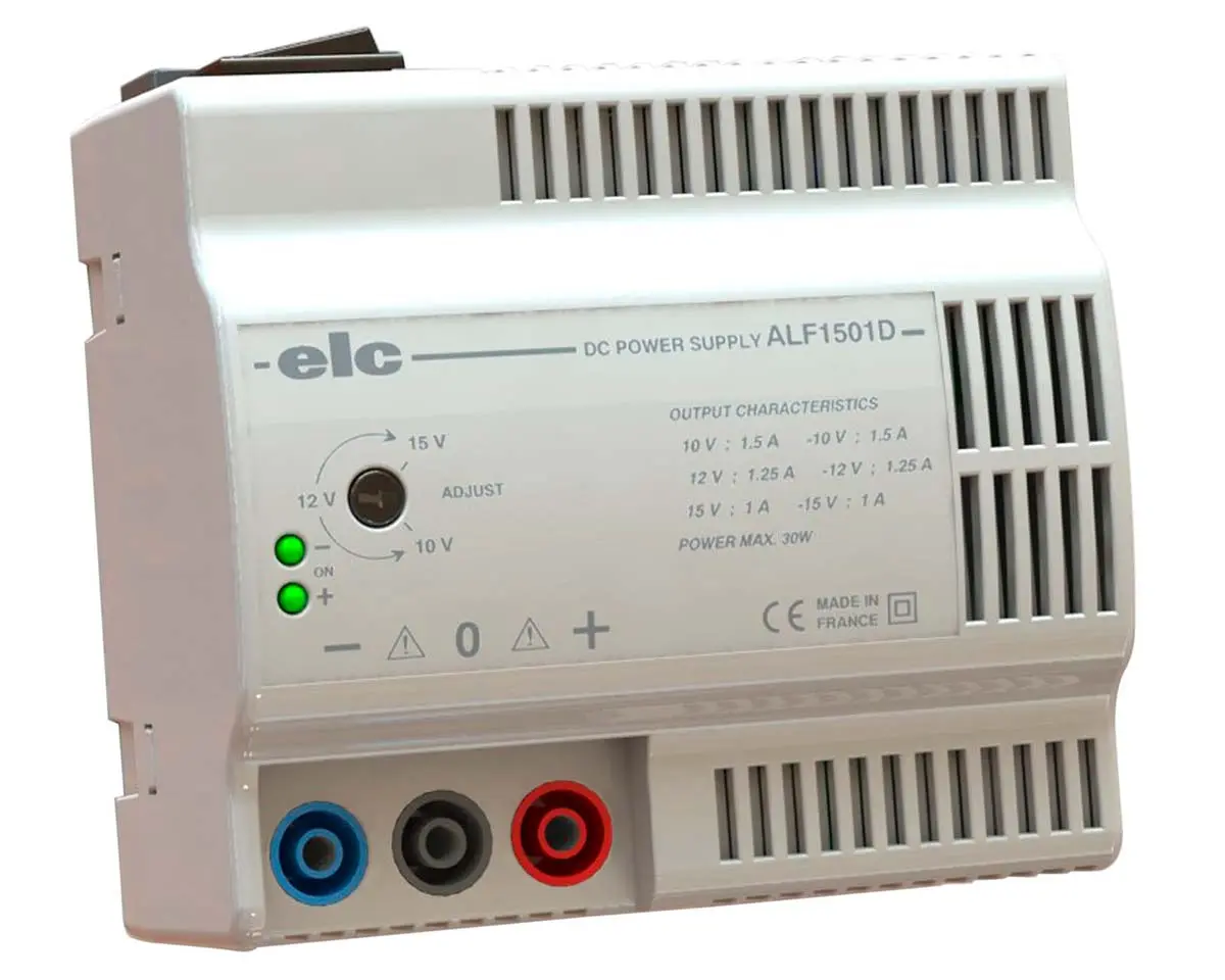 Produktfoto 1 von ELC ALF1501D Analog Labornetzgerät 40W, +/-10V / 1A