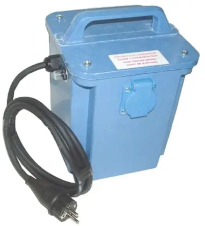 Produktfoto 1 von Carroll & Meynell 1 CM Baustellentransformator 375 VA, Primär 230 V ac / Sekundär 230 V ac, 16 A Schutzkontakt