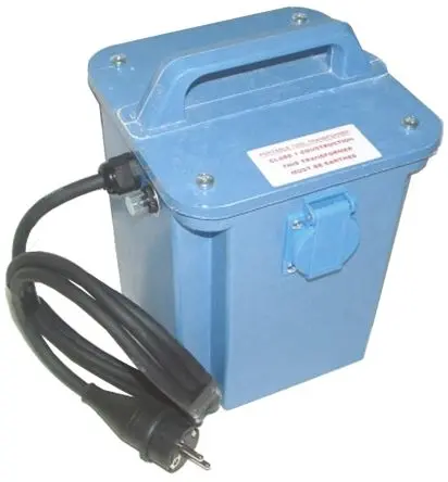 Produktfoto 1 von Carroll & Meynell 1 CM Baustellentransformator 1.5 kVA, Primär 230 V ac / Sekundär 230 V ac, 16 A Schutzkontakt