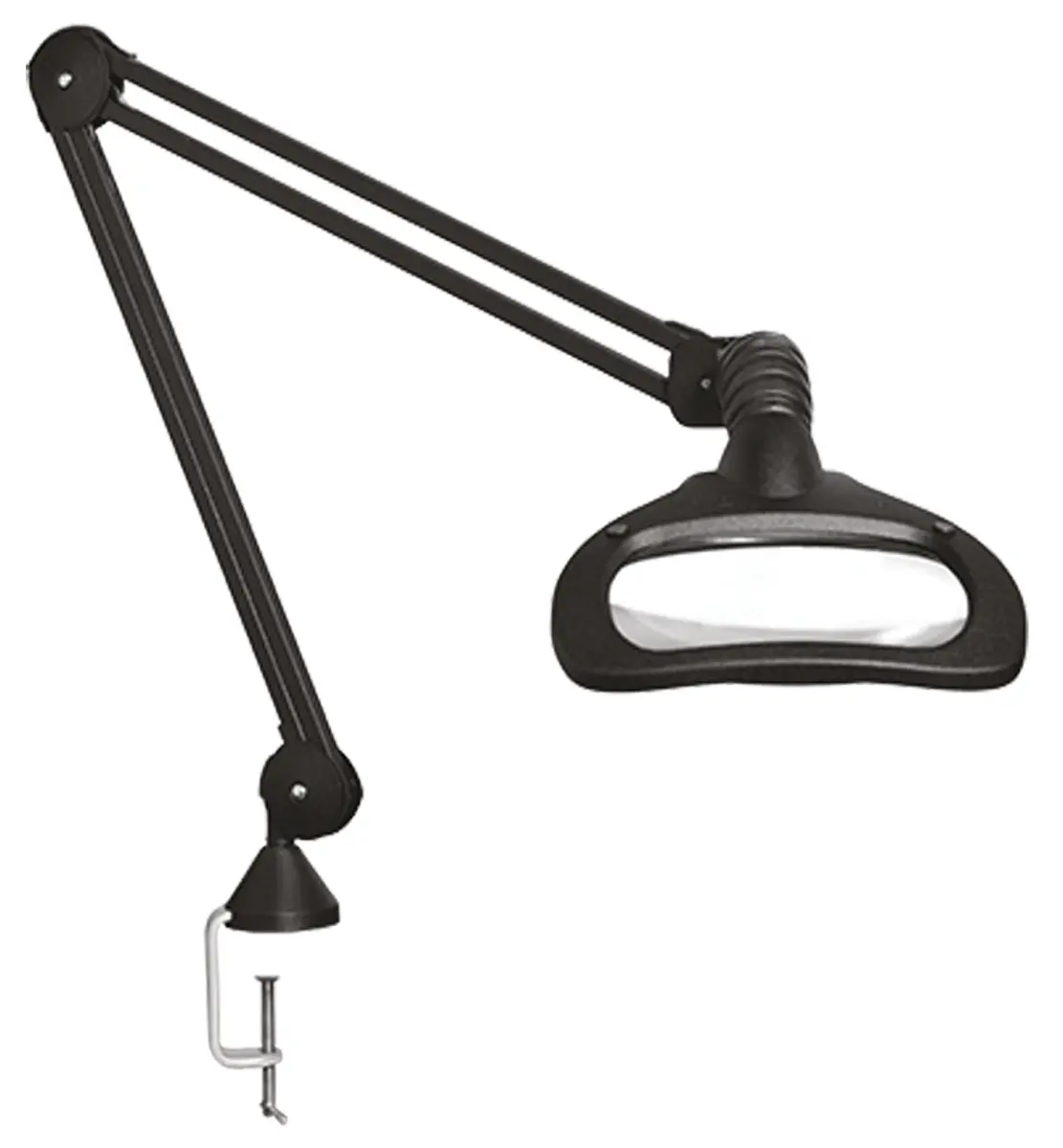 Produktfoto 1 von Luxo Wave ESD LED Lupenleuchte Tischklemmenbefestigung, 175 x 108 mm Linse, 6 W / 230 V ac, Reichweite 1.05 m, Typ C,
