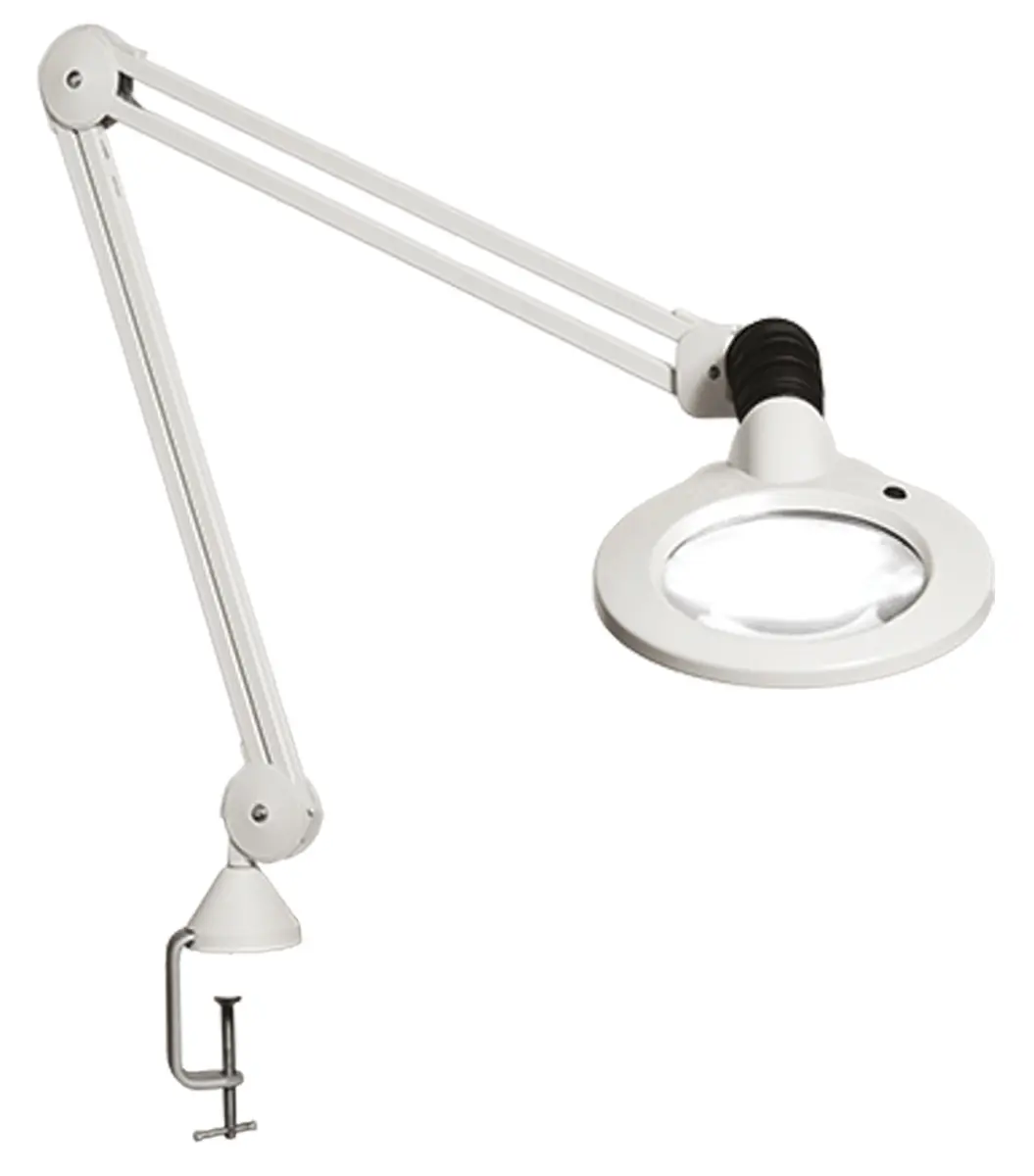Produktfoto 1 von Luxo LED Lupenleuchte Tischleuchte, 127 mm Linse 127 mm, 11 W / 230 V, Reichweite 1.05 m, Typ C, 3-polig (Global)