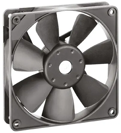 Produktfoto 1 von ebm-papst 4400 F Axiallüfter, Hülse, 12V dc / 2 W, 1950 U/min, 114 m³/h 119 mm 25mm 25 mm