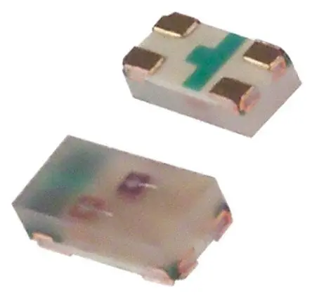 Produktfoto 1 von Broadcom HSMF-C16x Oberfläche LED Grün, Rot, Cluster 2-LEDs, 120 °, 4-Pin 1608