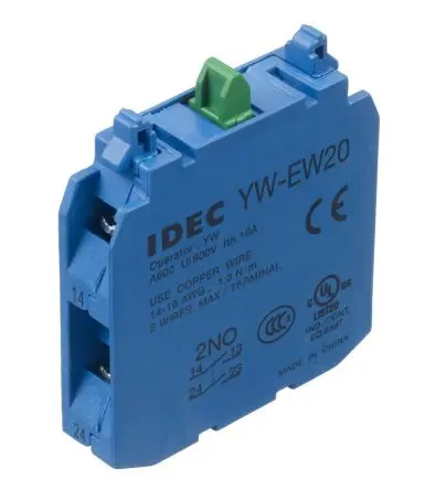 Produktfoto 1 von Idec CW Kontaktblock 2 Schließer 380V Schraube