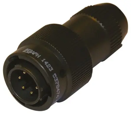 Produktfoto 1 von Amphenol Limited, 62 GB Messing MIL-Spec Rundsteckverbinder Gerade, 10-polig, Kabel, Gehäuse 12 Stecker, MIL-DTL-26482
