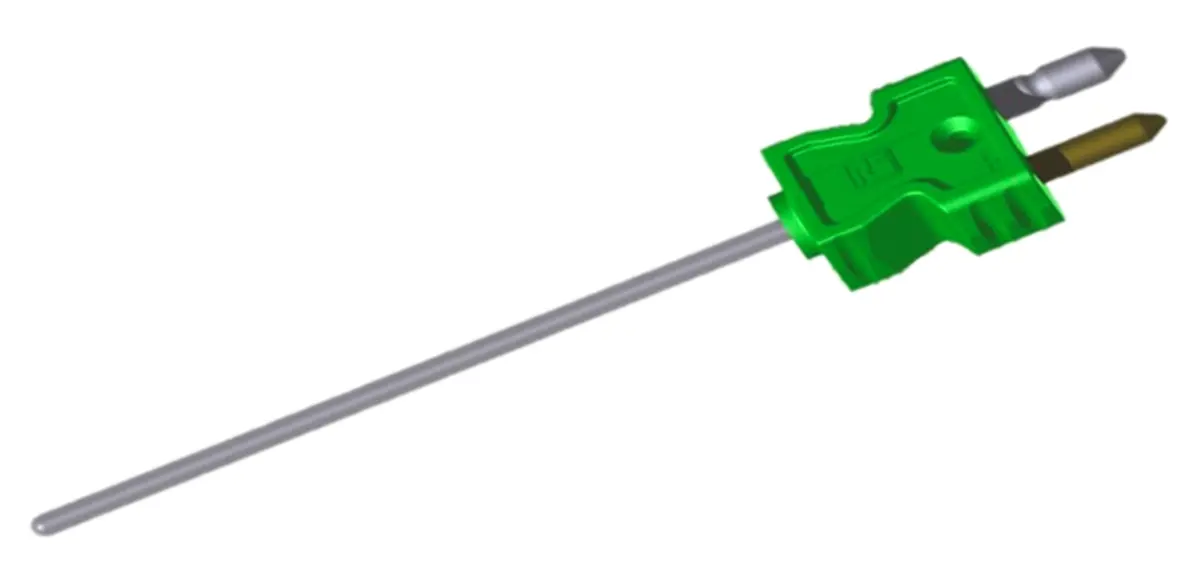 Produktfoto 1 von RS PRO DTMTC7 Inconel 600 Thermoelement Typ K, Ø 4.5 mm x 2 m -50 °C → 1200 °C