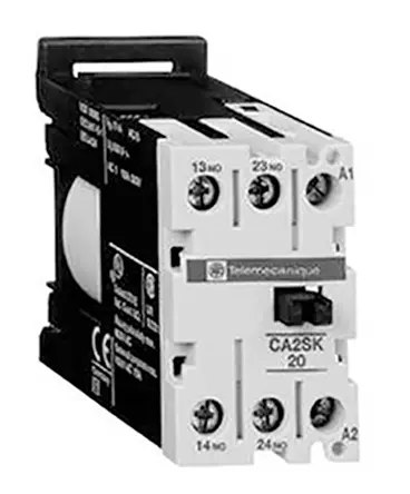 Produktfoto 1 von Schneider Electric CA2S Hilfsschütz 110 V ac-Spule, 2-polig, 690V ac / 10 A 2 Schließer