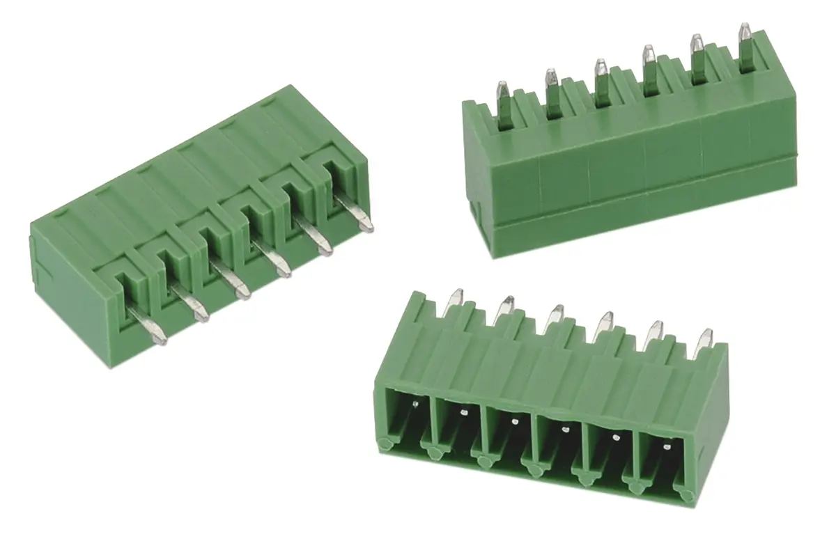 Produktfoto 1 von Wurth Elektronik 3211 Steckbarer Klemmenblock Header 3-Kontakte 3.5mm-Raster Gerade