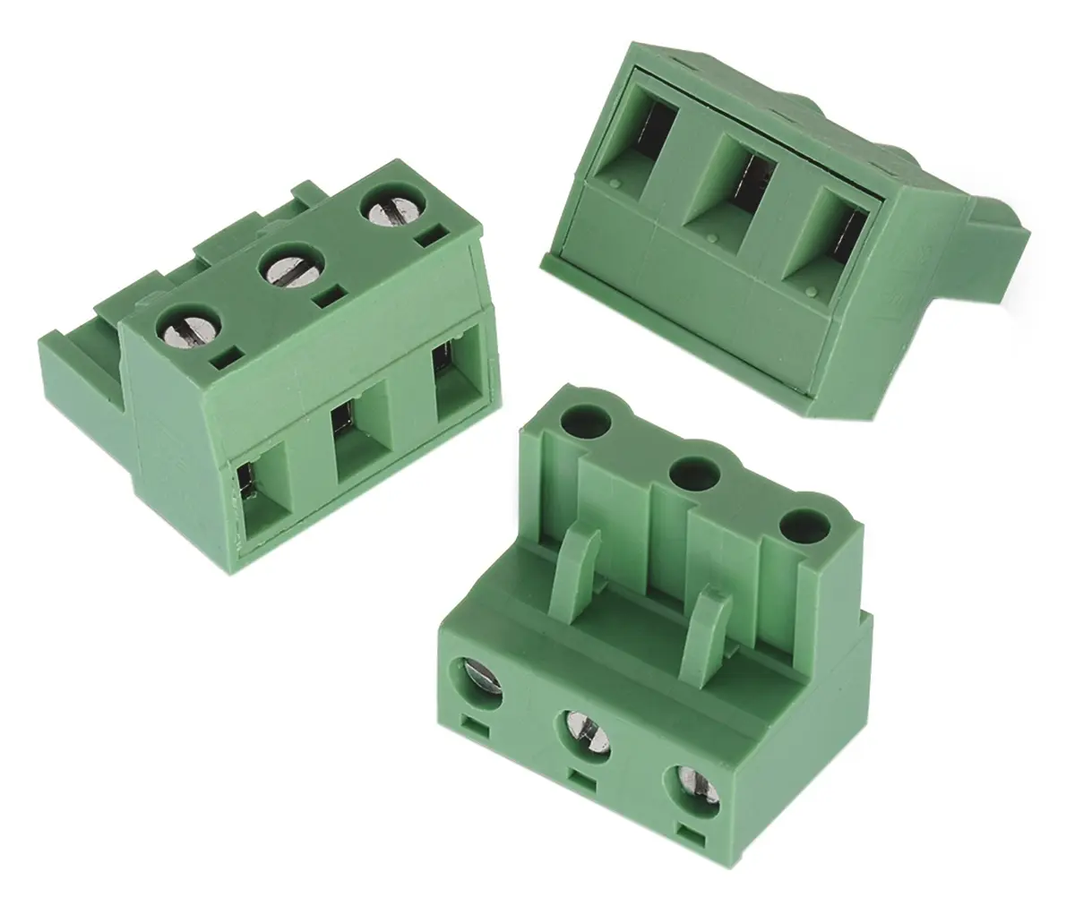 Wurth Elektronik 3514 Steckbarer Klemmenblock Steckverbinder 8-Kontakte 7.62mm-Raster Gerade