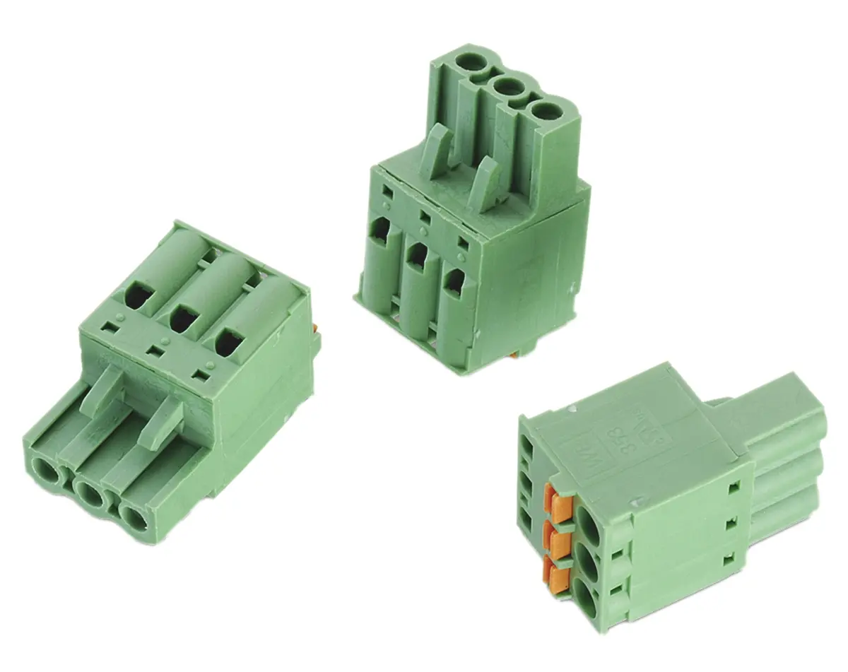 Produktfoto 1 von Wurth Elektronik 353 Steckbarer Klemmenblock Steckverbinder 2-Kontakte 5.08mm-Raster Gerade