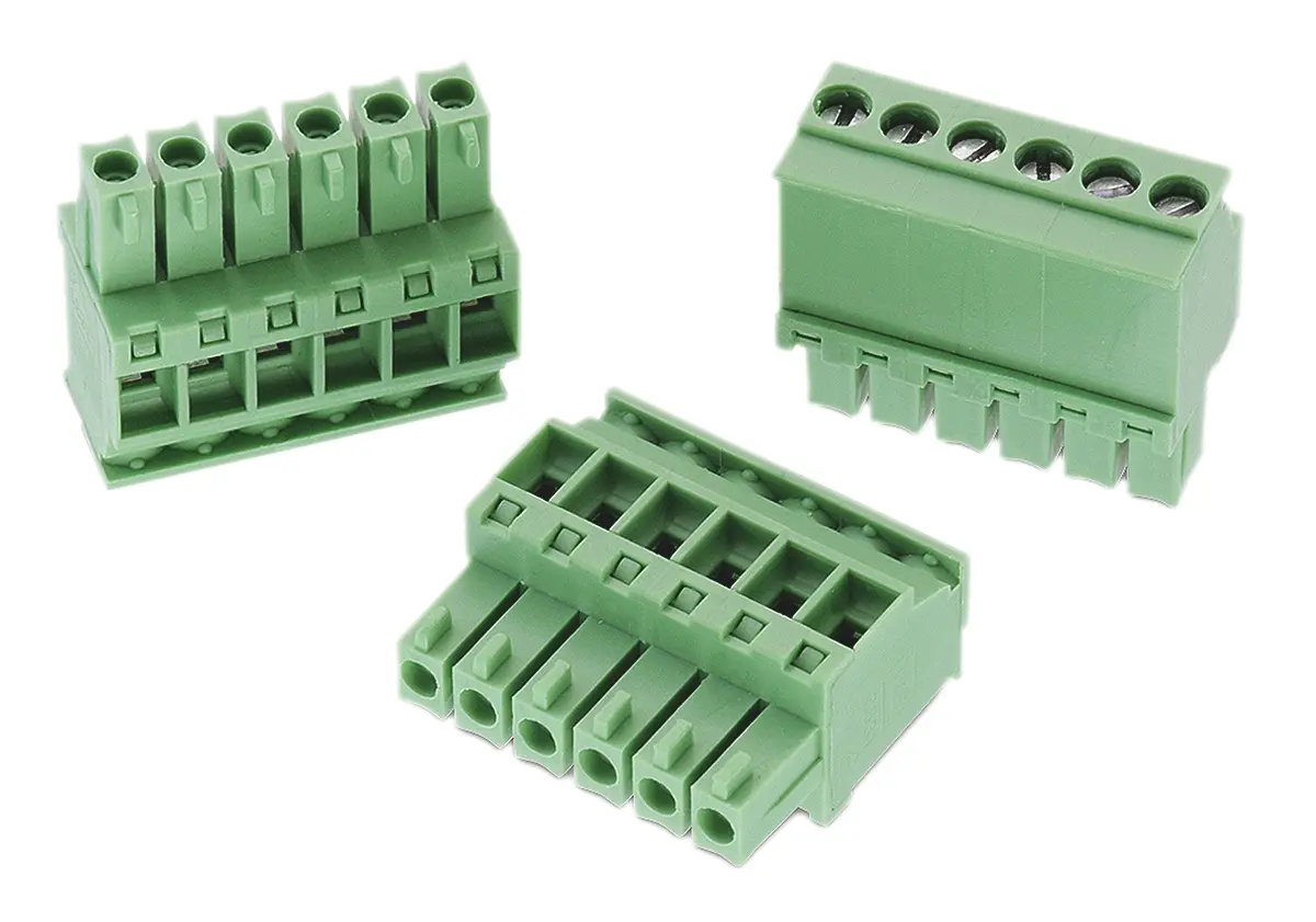 Produktfoto 1 von Wurth Elektronik 3631 Steckbarer Klemmenblock Steckverbinder 2-Kontakte 3.5mm-Raster Gerade