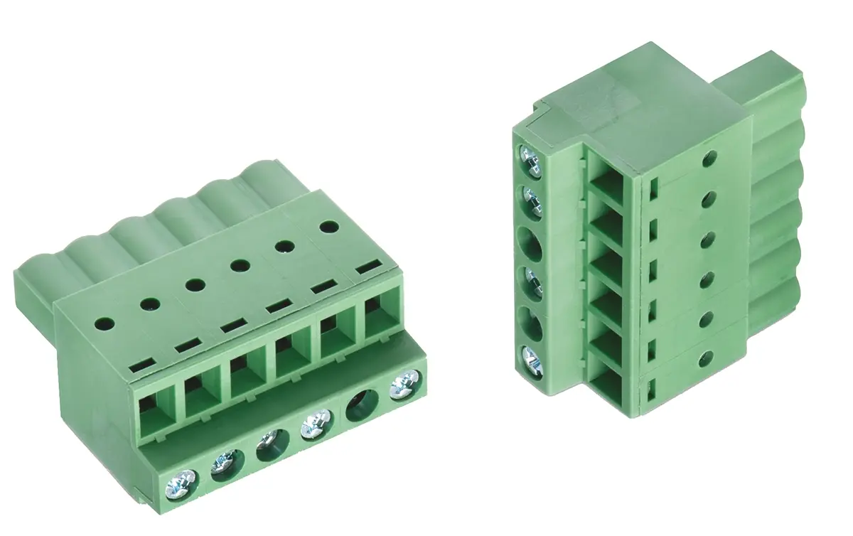 Produktfoto 1 von Wurth Elektronik 373B Steckbarer Klemmenblock Steckverbinder 5-Kontakte 5.08mm-Raster Gerade