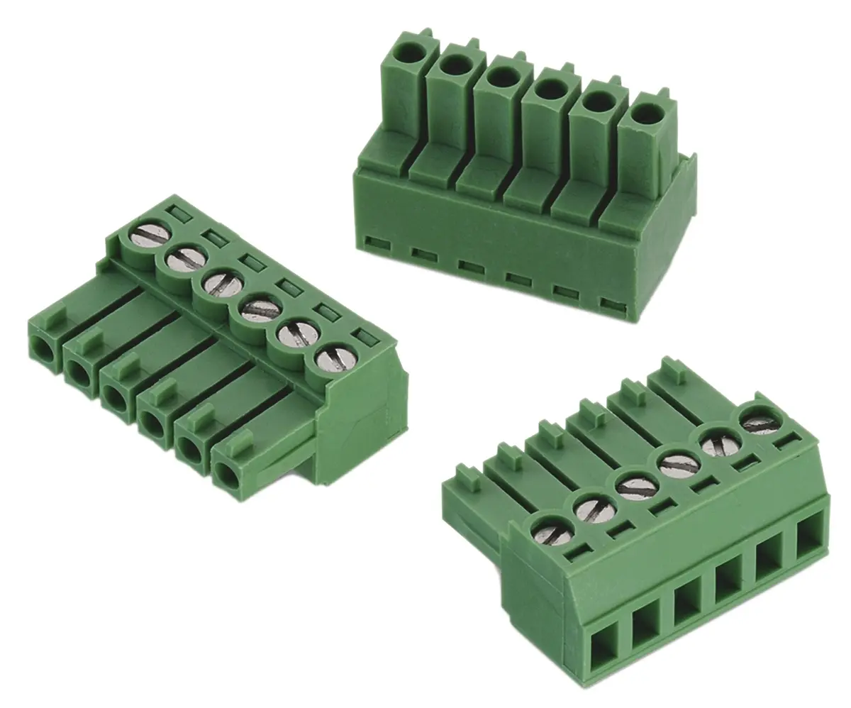 Produktfoto 1 von Wurth Elektronik 3611 Steckbarer Klemmenblock Steckverbinder 3-Kontakte 3.5mm-Raster Gerade