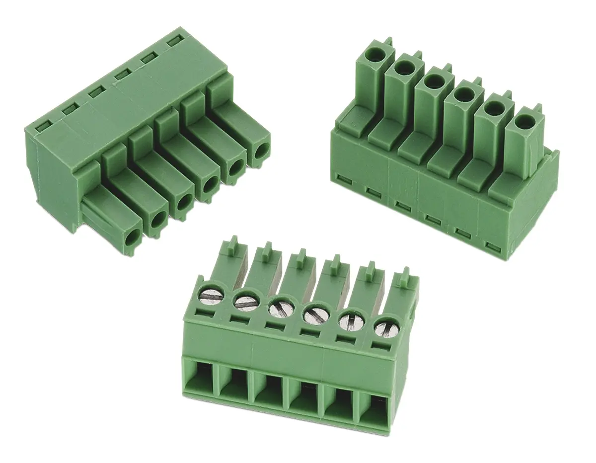 Produktfoto 1 von Wurth Elektronik 361 Steckbarer Klemmenblock Steckverbinder 2-Kontakte 3.81mm-Raster Gerade