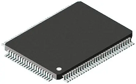 Produktfoto 1 von Microchip Ethernet-Controller Voll-Duplex 5 V 10 Mbps SPI, QFP 100-Pin 5 V