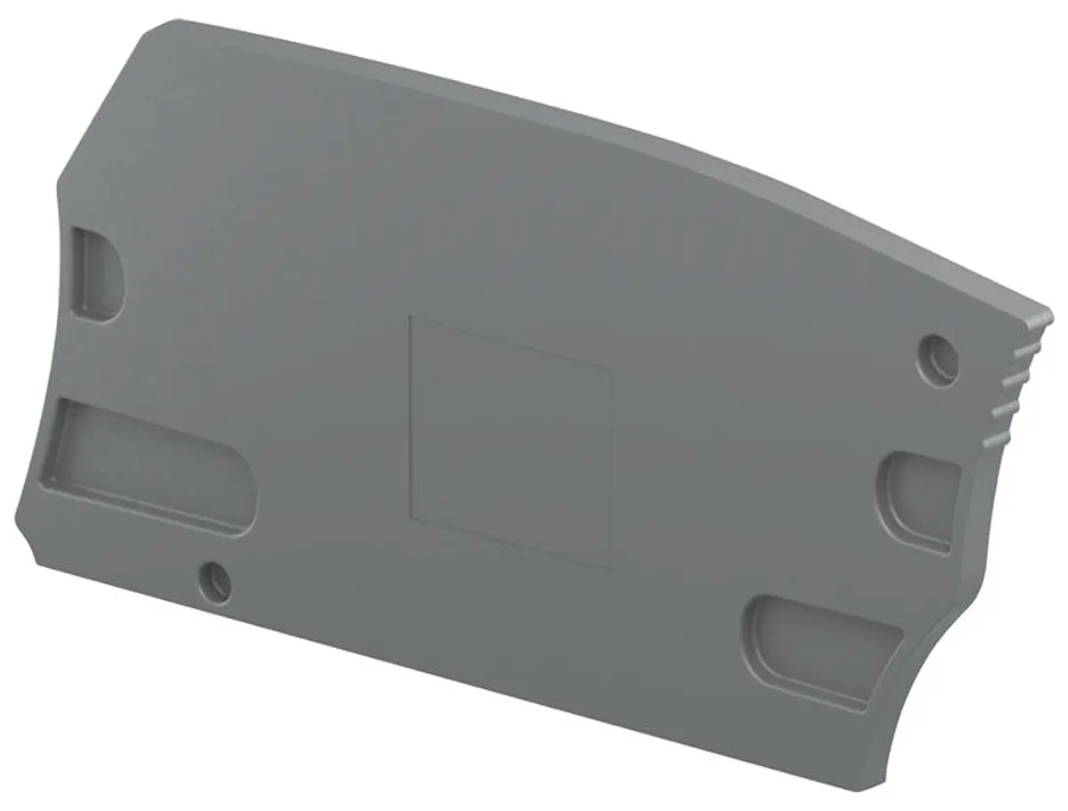 Produktfoto 1 von Entrelec ES6 Abschlussstück für Anschlussklemmenblock ZS6-4S-PE