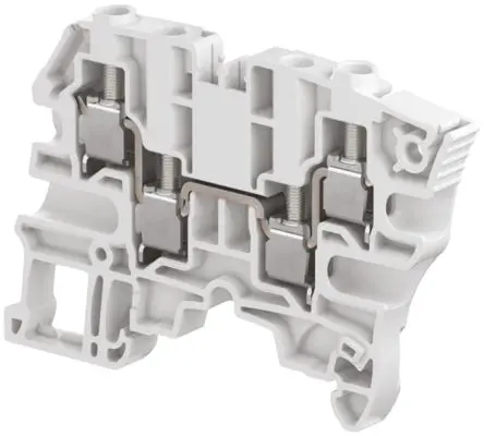 Produktfoto 1 von Entrelec ZS6 DIN-Tragschiene 1 Grau, 4mm², 800V ac Schraubbefestigung ATEX