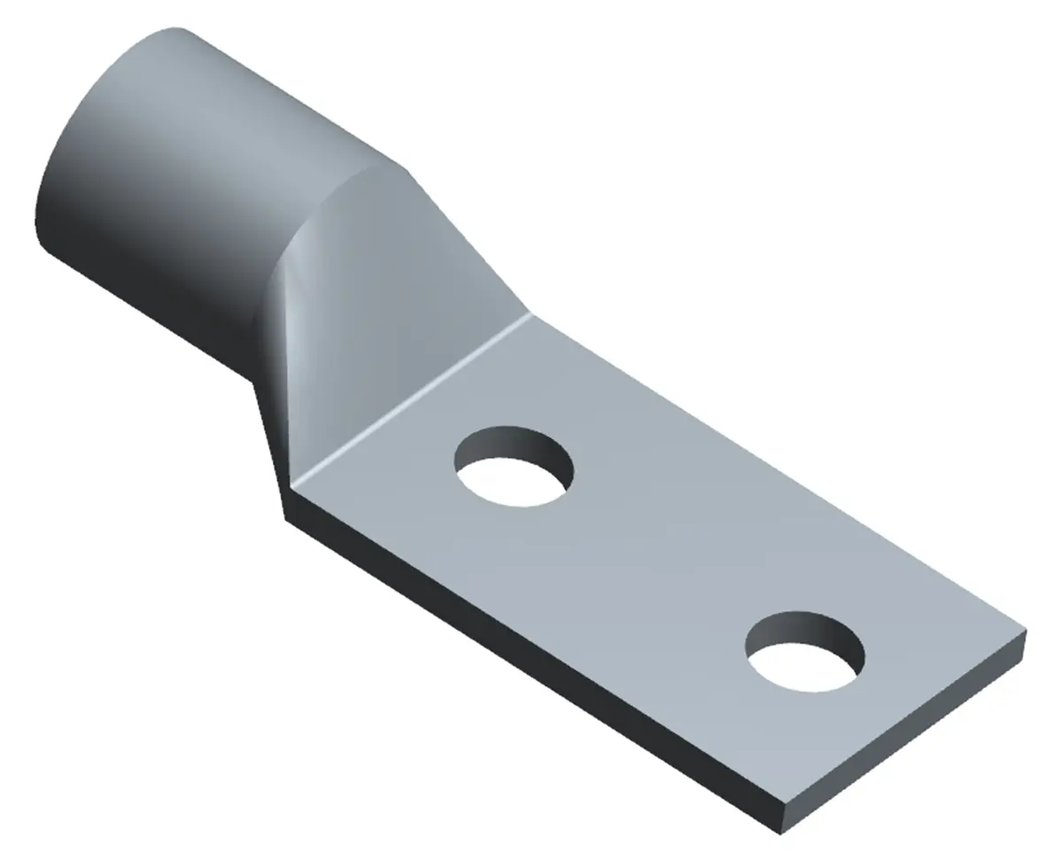 Produktfoto 1 von TE Connectivity AMPOWER Ringkabelschuh, Unisoliert, aussen ø 45.7 mm, innen ø 14.27 mm, M12