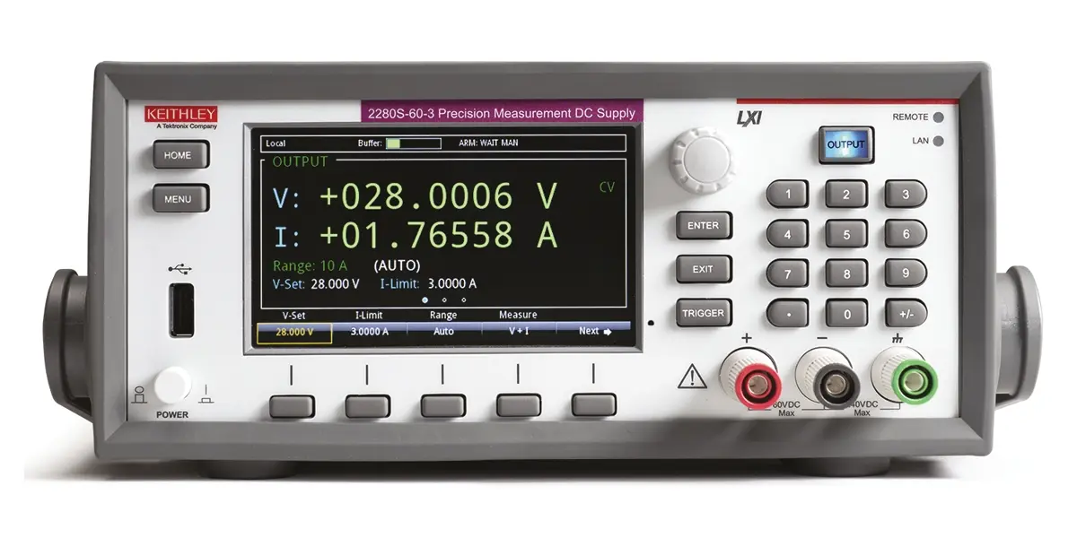 Produktfoto 1 von Keithley 2280S-60-3 Digital Labornetzgerät 192W, 0 → 60V / 3.2A