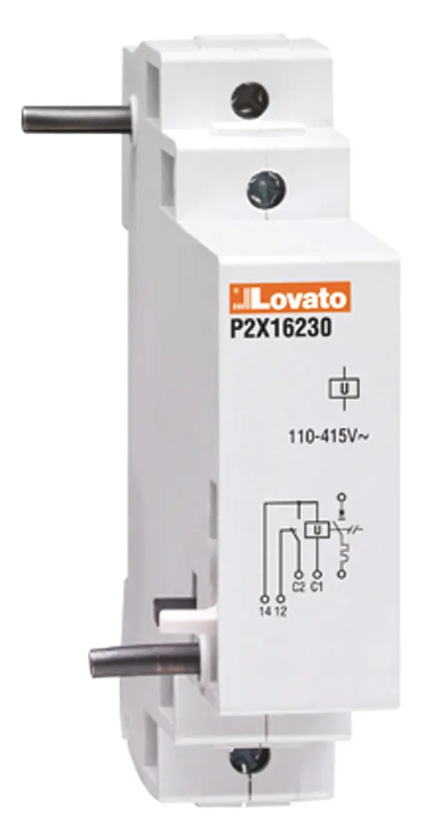 Produktfoto 1 von Lovato Modulo P2x Überspannungsableiter DIN-Hutschiene für P2MB Serie / 6 A