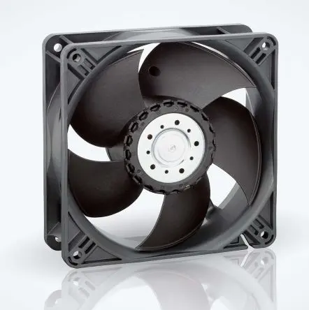 Produktfoto 1 von ebm-papst 4400 Axiallüfter, Kugel, 12V dc / 5.3 W 540 mA, 3650 U/min, 205 m³/h IP20 119 mm 119mm 38 mm