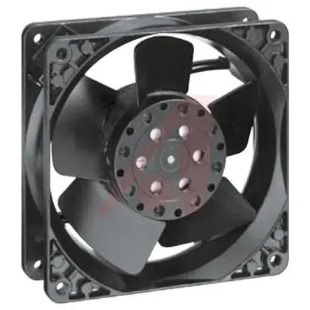 Produktfoto 1 von ebm-papst 4000 Axiallüfter, Kugel, 115V ac / 18 W, 3100 U/min, 180 m³/h IP20 119 mm 119mm 38 mm