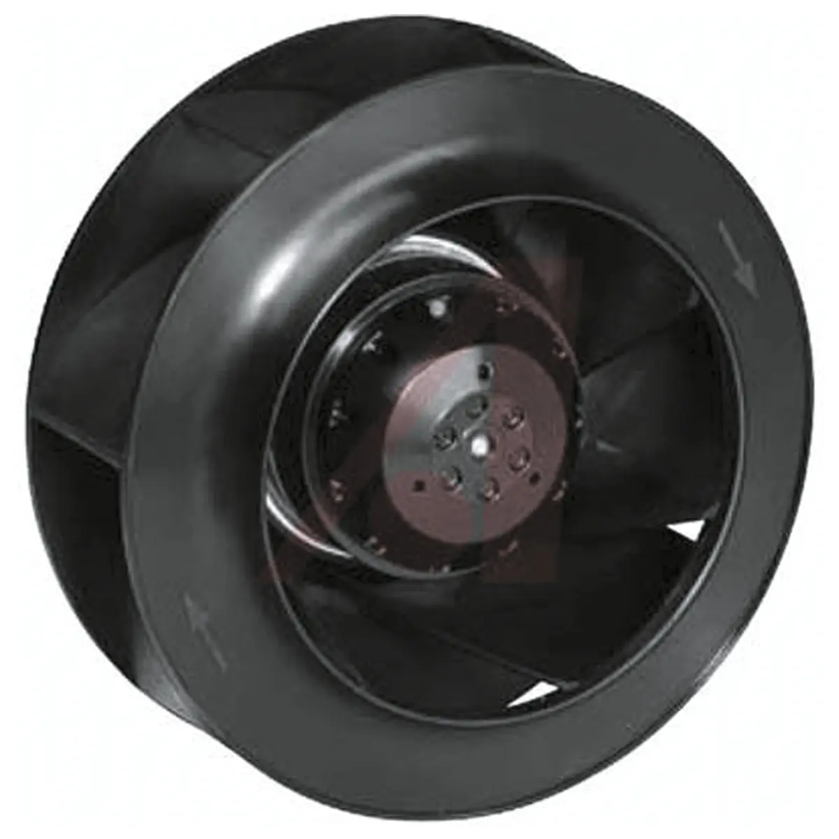 Produktfoto 1 von ebm-papst R2E220 Radialgebläse, radial, 115 V ac, AC, 70dB(A), Ø 221.4 (Dia.) x 71 Dmm, 2700U/min, Kugellager