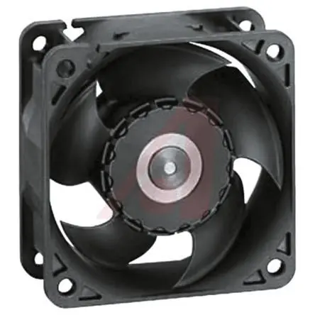 Produktfoto 1 von ebm-papst 620 Axiallüfter, Kugel, 24V dc / 2.4 W 210 mA, 6850 U/min, 46 m³/h 60 mm 25.4mm 25.4 mm