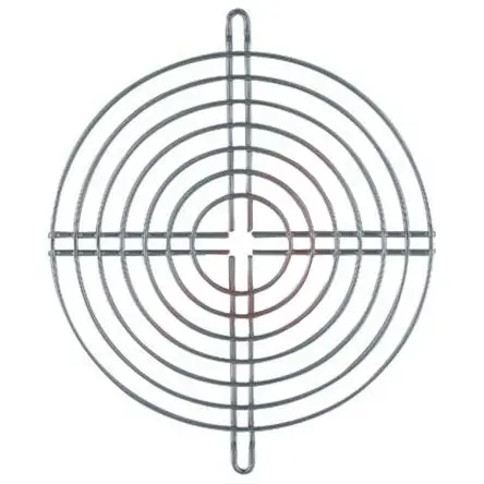 Produktfoto 1 von ebm-papst LZ27 Fingerschutz, Gr. 150 mm, Metall, Schraublochabstand 162.05 mm 154.4 mm, Grau 154.4mm